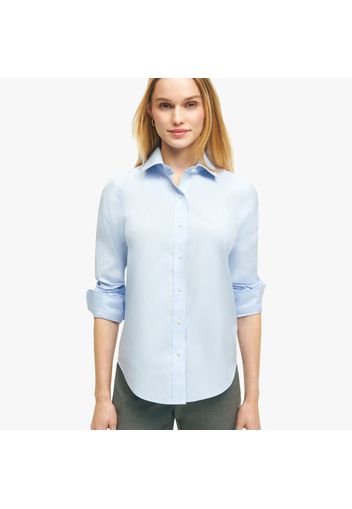 Camicia da smoking fit classico in cotone stretch Supima non-iron - female Blu 8