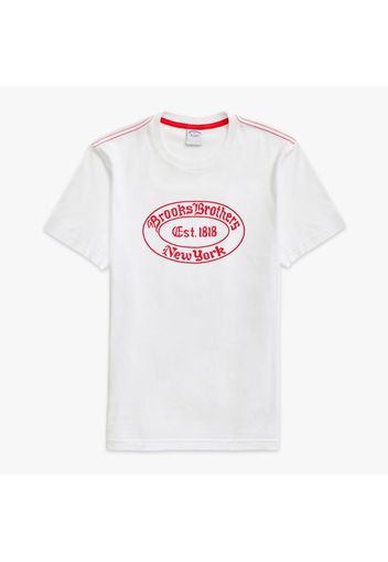 Label Graphic T-Shirt - male Open White L