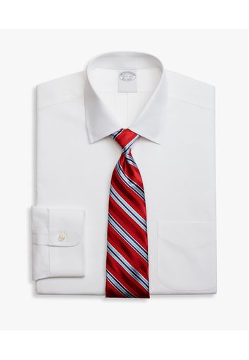 Camicia Da Smoking Non-iron In Cotone Elasticizzato Bianco Con Colletto Ainsley - Uomo Camicie Eleganti Bianco 15