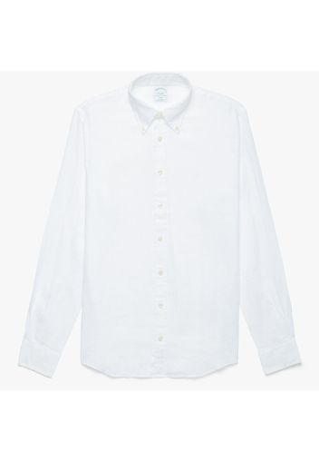 Camicia sportiva Milano Slim-fit in lino - male Bianco XXL