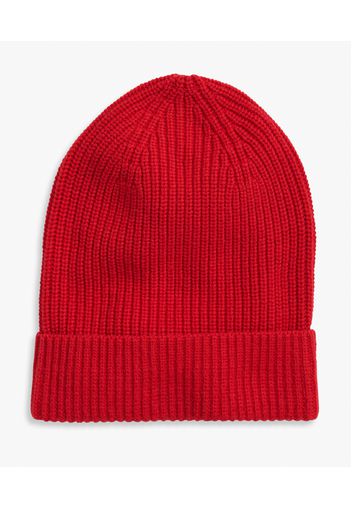 Cappello A Cuffia In Lana E Cachemire Rosso - Uomo Sciarpe Rosso One Size