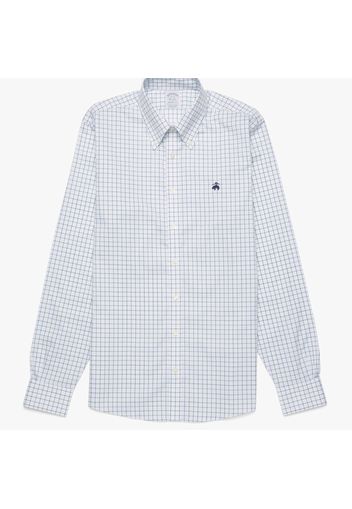 Supima Cotton Non-Iron Button Down Dress Shirt - male Open Green 18