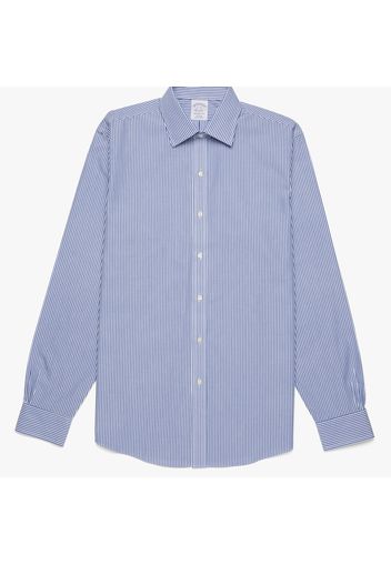 Regent Fit Non-Iron Ainsley Collar Dress Shirt - male Blue 18