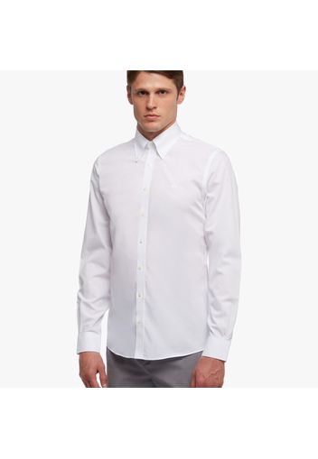 Milano Fit Non-Iron Button Down Dress Shirt - male White 18