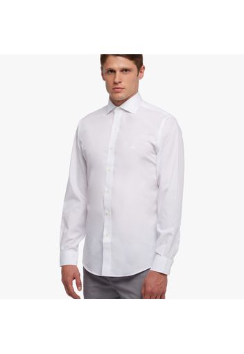 Regent Fit Non-Iron Spread Collar Dress Shirt - male White 18