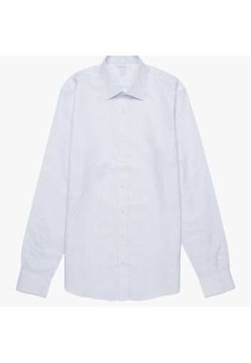 Milano Slim Fit Non-Iron Ainsley Collar Dress Shirt - male Blue 18