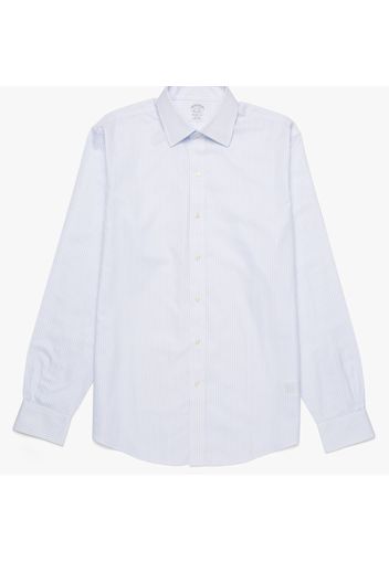 Regent Fit Non-Iron Ainsley Collar Dress Shirt - male Blue 18