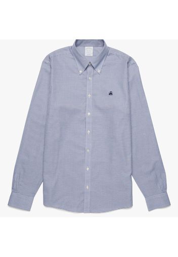 Milano Fit Non-Iron Button Down Dress Shirt - male Blue 17H