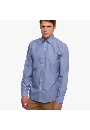 Regent Fit Non-Iron Ainsley Collar Dress Shirt - male Blue 18