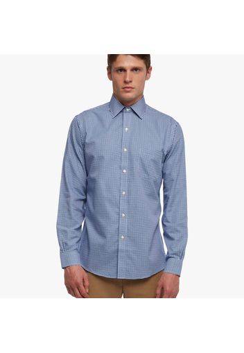 Regent Fit Non-Iron Ainsley Collar Dress Shirt - male Blue 18