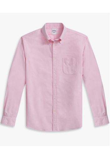 Camicia Sportiva Rosa Regular Fit Oxford Friday Con Collo A Polo Button-down - Uomo Camicie Sportive Rosa Xl