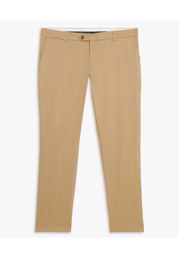 Khaki Cotton Chinos - Uomo Pantaloni Casual Khaki 30