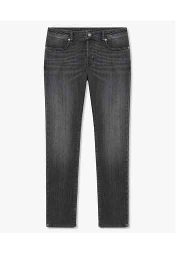 Medium-grey Stretch Cotton Jeans - Uomo Pantaloni Casual Medium Grey 32