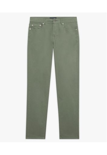 Military Stretch Cotton Five-pocket Pants - Uomo Pantaloni Casual Military 32