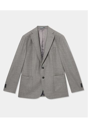 Virgin Wool Blend Blazer - Uomo Giacche E Blazer Light Grey 40