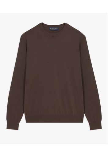 Maglione Marrone In Cotone - Uomo Maglieria Marrone Xl