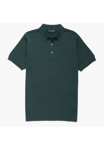 Camicia polo in cotone makò - male Verde S