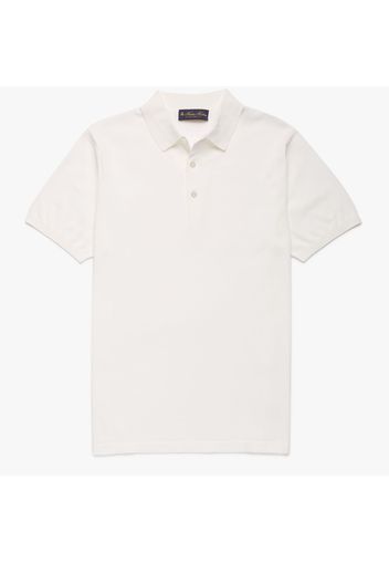 Camicia polo in cotone makò - male Bianco S