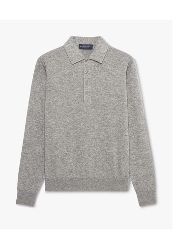 Maglione In Misto Lana E Cachemire Grigio Chiaro - Uomo Maglieria Grigio Chiaro L