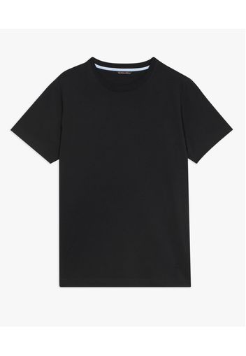 Black Cotton Crewneck T-shirt - Uomo T-shirt Black Xl