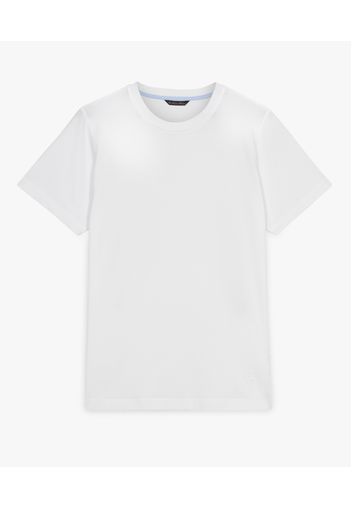 White Cotton Crewneck T-shirt - Uomo T-shirt White L