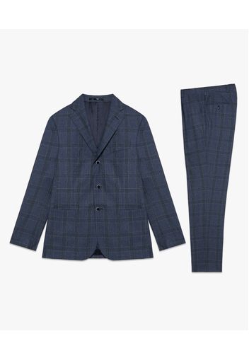 Blue Virgin-wool Suit - Uomo Abiti Blue 46