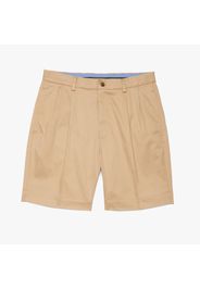 Shorts stretch con pince frontali - male Beige scuro 30