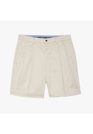 Shorts stretch con pince frontali - male Beige chiaro 30