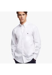 Camicia sportiva Regent regular fit in pinpoint non-iron, colletto button-down - male Bianco L