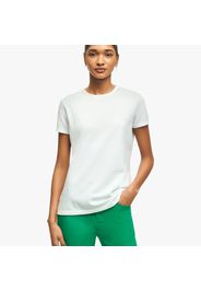 T-shirt piquet in cotone stretch Supima - female Bianco L