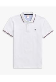 Polo Bianca Golden Fleece In Cotone Supima Con Decorazioni - Uomo Polo Bianco M