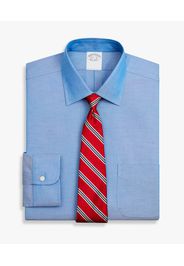 Camicia Blu Slim Fit Non-iron In Cotone Elasticizzato Con Collo Ainsley - Uomo Camicie Eleganti Blu 16h