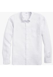 Camicia sportiva in lino irlandese - male Bianco XXL