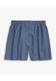 Boxer In Cotone Oxford Blu - Uomo Intimo Blu Pastello Xl