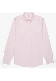 Supima Cotton Non-Iron Button Down Dress Shirt - male Light/Pastel Pink 18