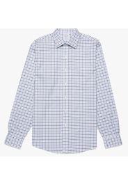 Regent Fit Non-Iron Ainsley Collar Dress Shirt - male Blue 18