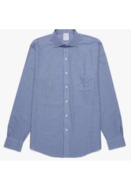 Regent Fit Non-Iron Spread Collar Dress Shirt - male Blue 18