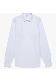 Regent Fit Non-Iron Ainsley Collar Dress Shirt - male Blue 18