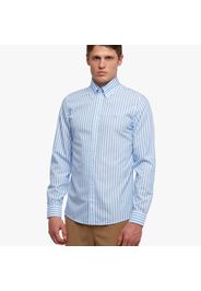 Milano Fit Non-Iron Button Down Dress Shirt - male Light/Pastel Blue 17H