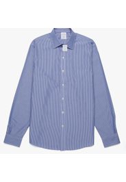 Milano Slim Fit Non-Iron Ainsley Collar Dress Shirt - male Blue 18