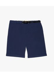 Stretch Cotton Bermuda Shorts - Male Shorts And Sweatpants Blue 30