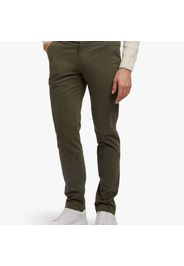 Stretch Cotton Chinos - male Verde 30