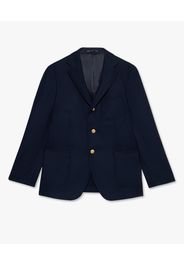 Navy-blue Regular Fit Sustainable Wool/lyocell Blend Blazer - Uomo Giacche E Blazer Navy 50