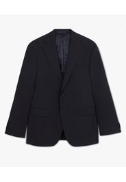 Dark Navy Stretch Virgin Wool Blazer - Uomo Giacche E Blazer Dark Navy 42