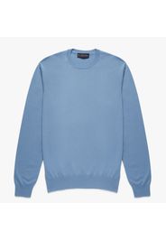 Pullover in cotone makò - male Azzurro S