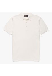 Camicia polo in cotone - male Bianco S