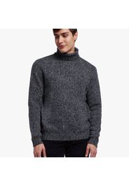 Maglione con collo a lupetto in lambswool - male Grigio scuro XS