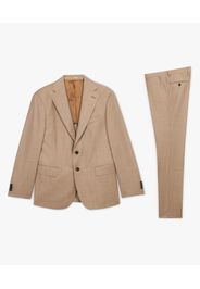 Beige Virgin Wool Suit - Uomo Abiti Beige 50