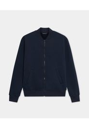 Cotton Zip-up Sweater - Uomo Maglieria Navy S