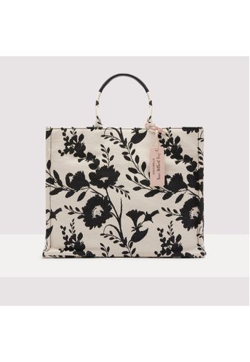 Never Without Bag Flower Jacquard Large - Female  Mul.butter/noir Tu